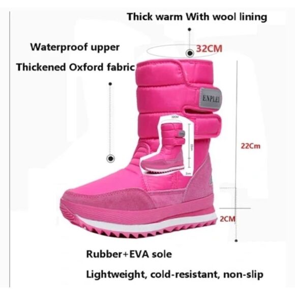 PONCHO WOMEN'S WATERPROOF FROSTY SNOW BOOT - Picture 3 of 12